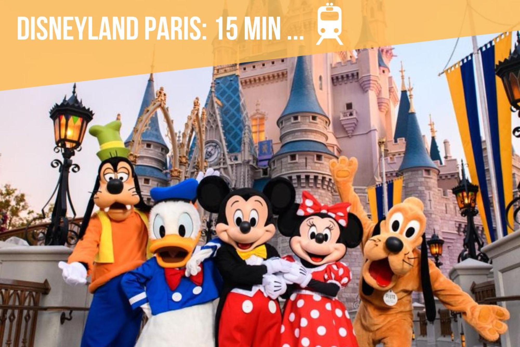 נואזי-לה-גראן L'Appart Passerelle Paris Et Disney - Cozy Houses מראה חיצוני תמונה